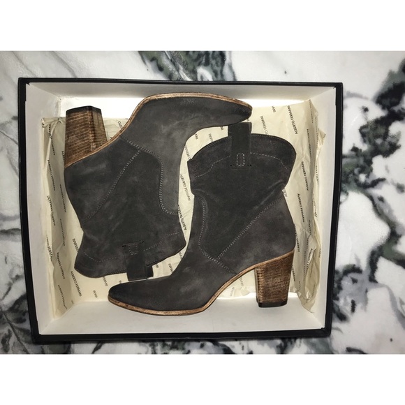 Alberto Fermani Chiara Ankle Boots in Anthracite - Picture 3 of 9
